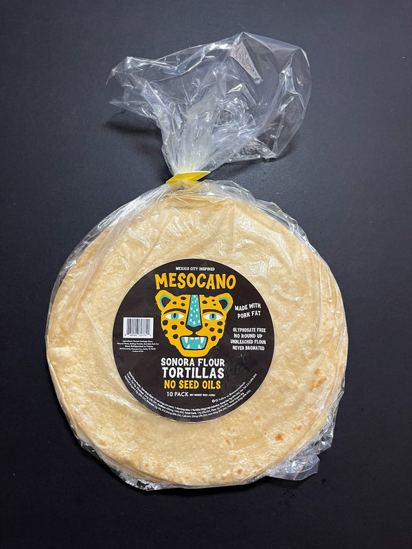 Mesocano Flour Tortilla - 10 pack
